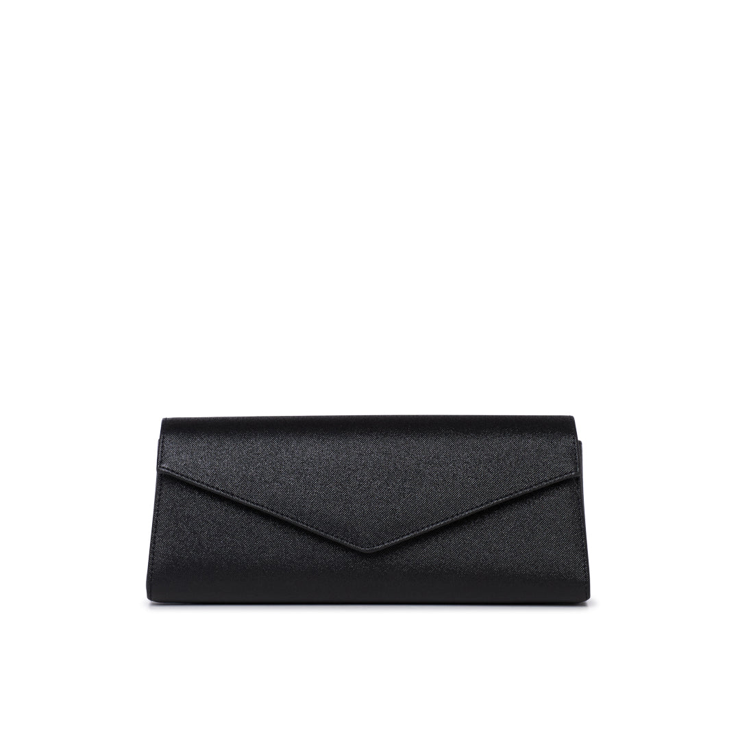 black clutch bag