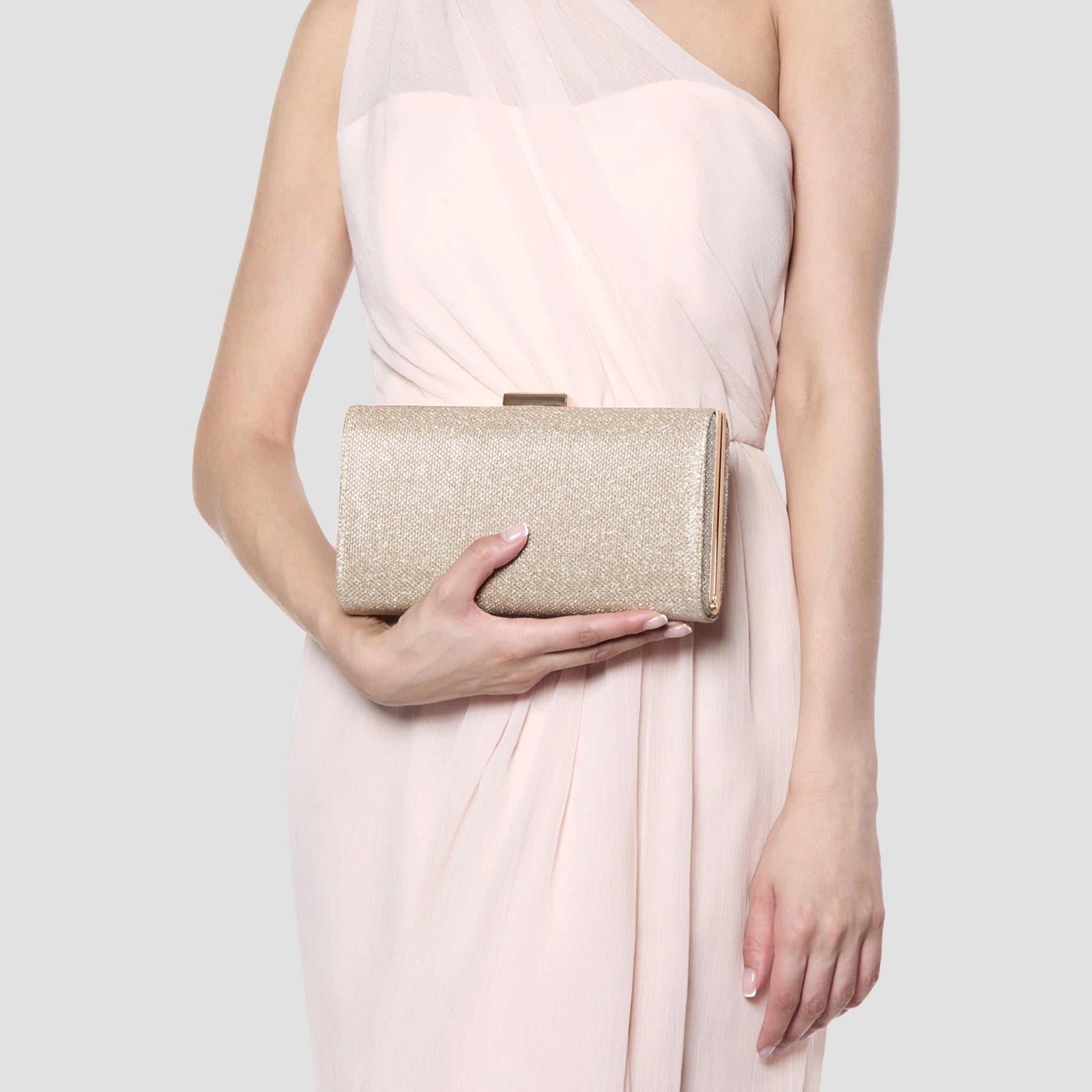 Dazia Box Clutch Bag