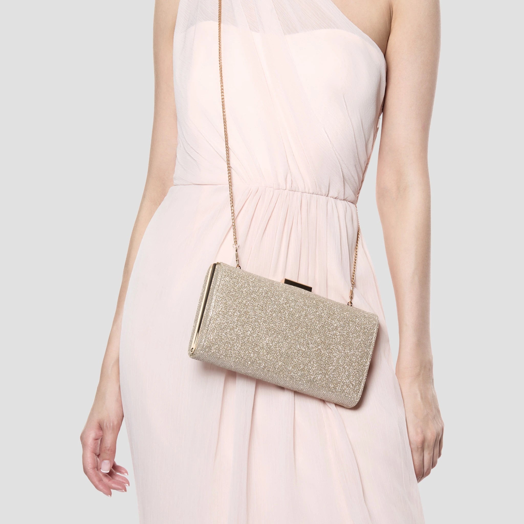 Dazia Box Clutch Bag