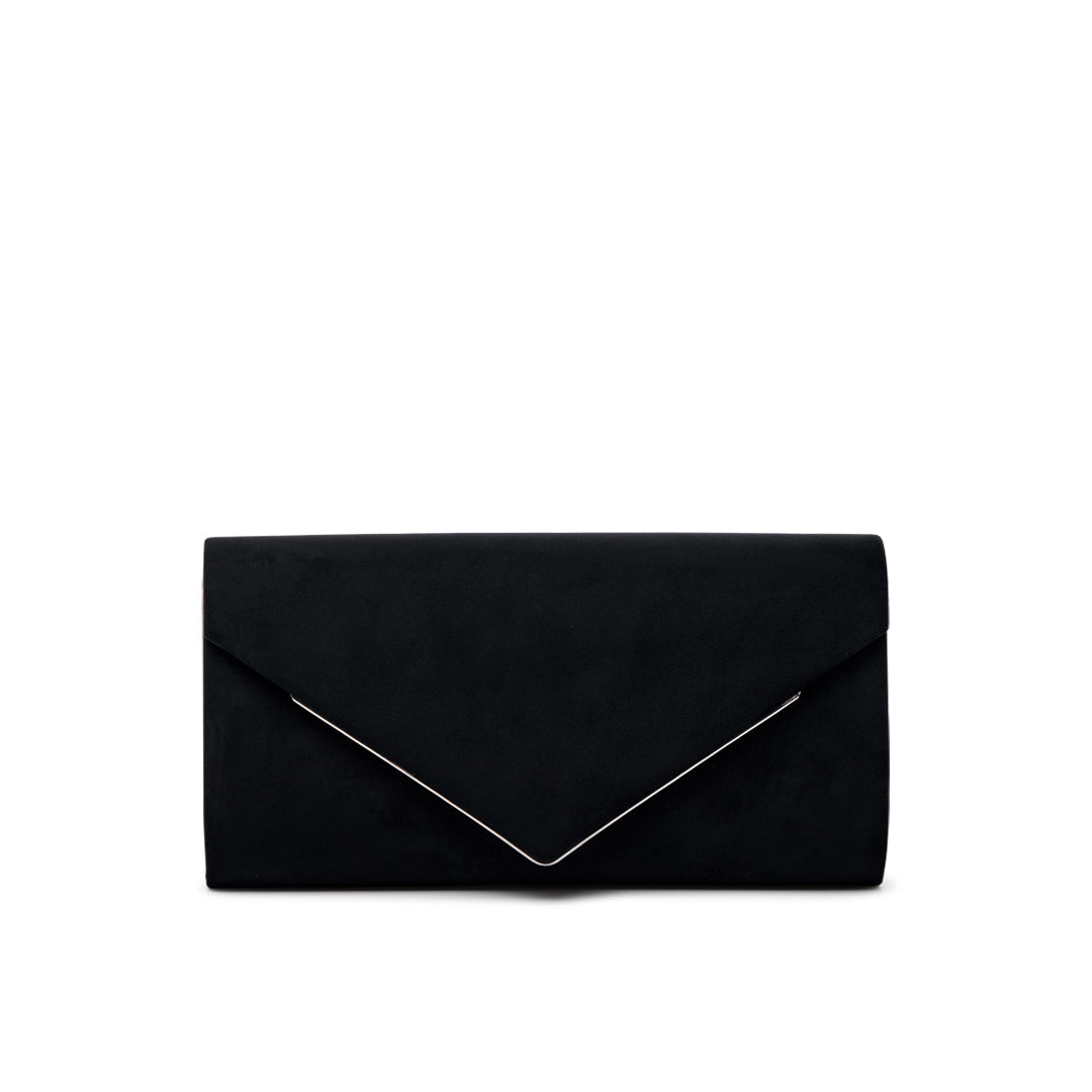black clutch bag