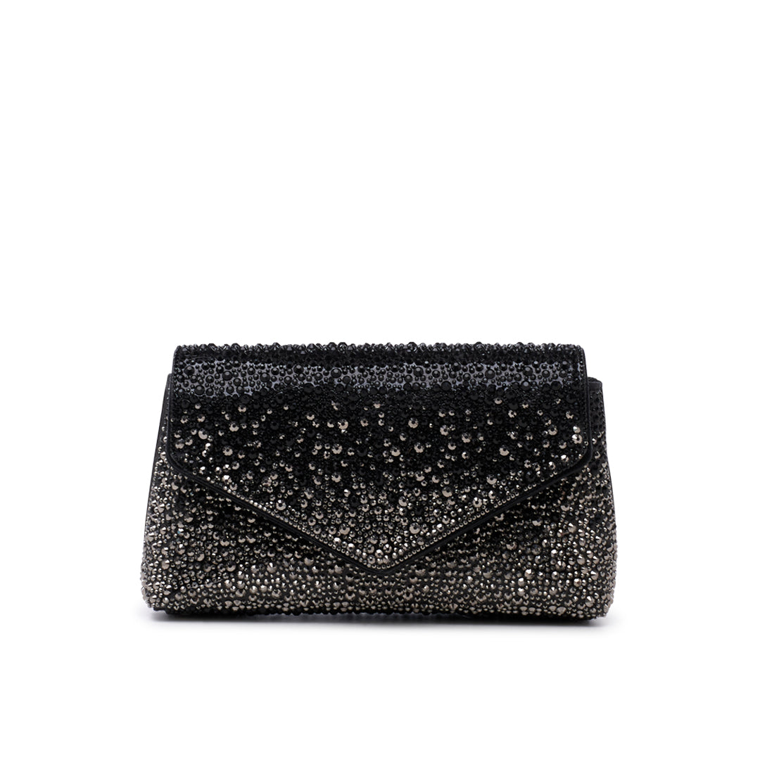 black clutch bag