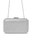 Divya Diamante Box Clutch Bag