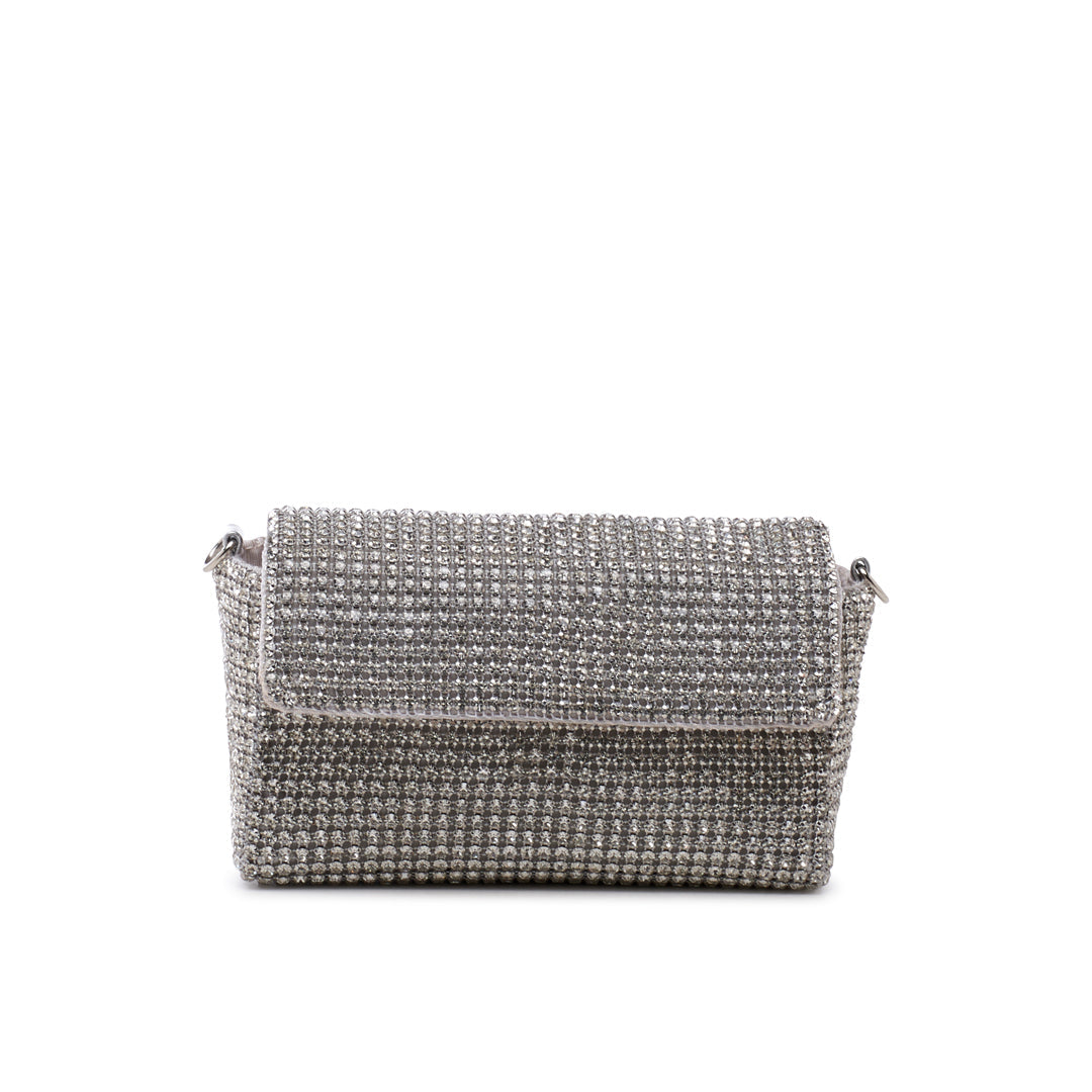 silver clutch bag uk