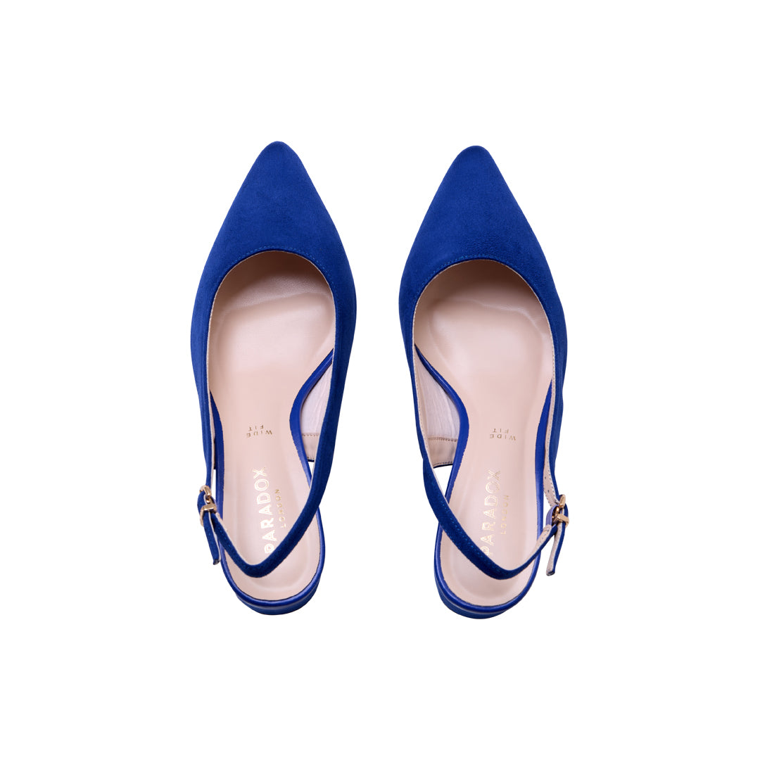 Royal Blue Heels