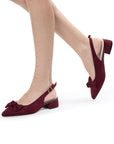 Fallon Wide Fit Slingback Shoes