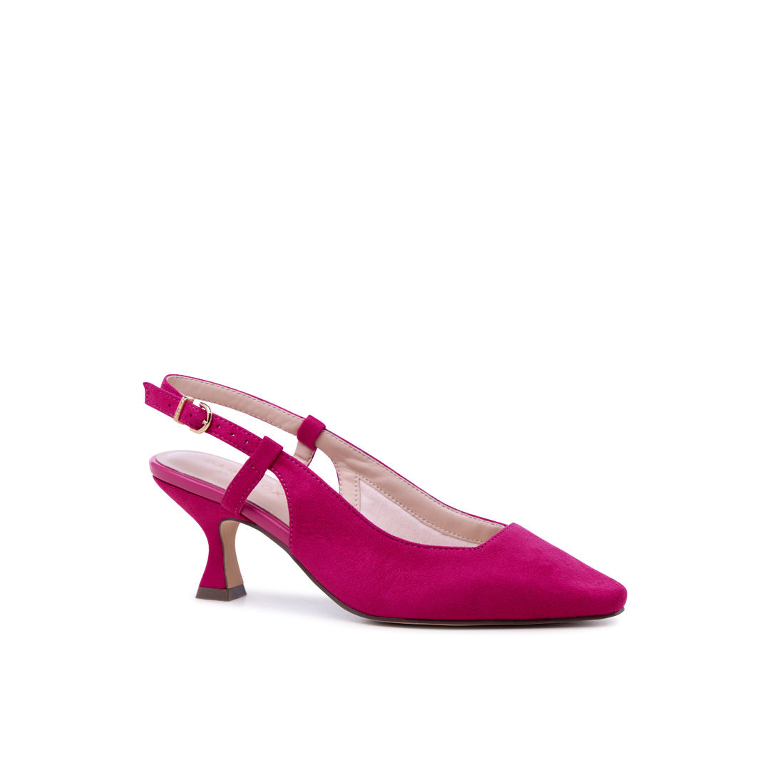 Wide Fit Fuchsia Heel