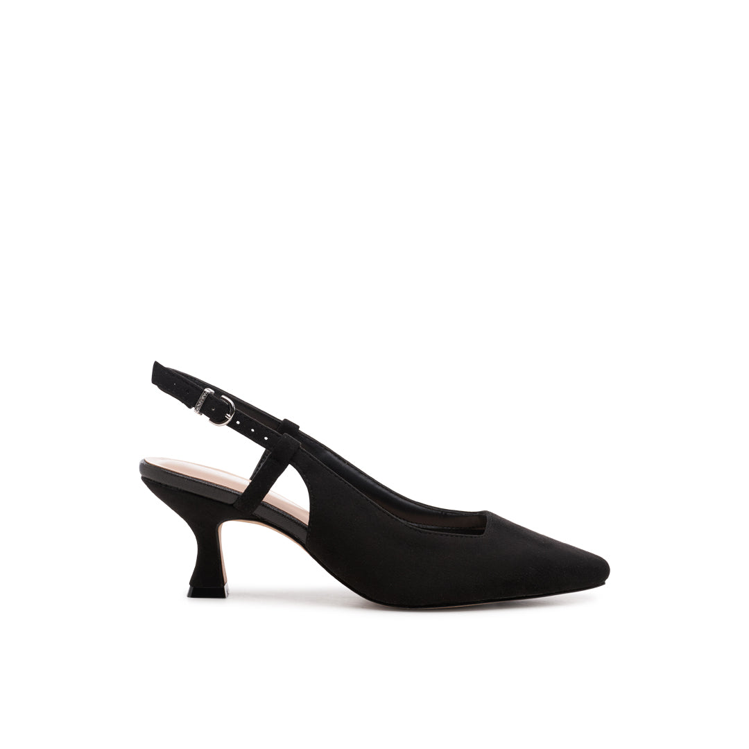 wide fit black court shoes