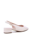 Cream Wide Fit shoes