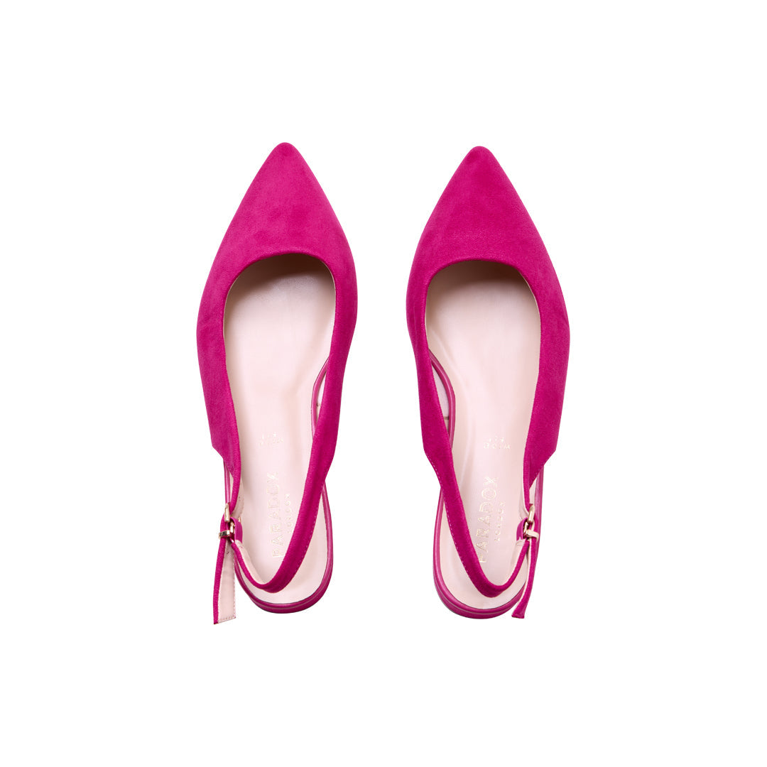 Bright Pink Wiode Fit shoes