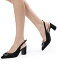 Gabriella Wide Fit Block Heel