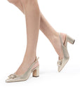 Gabriella Wide Fit Block Heel