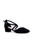 Wide Fit Cross Front Strap Shoes