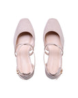 Blush wide fit shoes