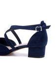 navy wide fit heels