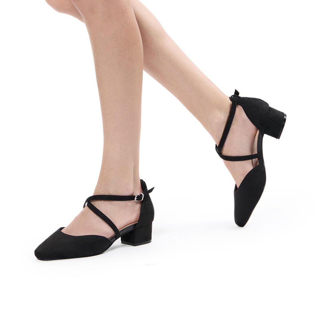 Geneva Extra Wide Fit Block Heel