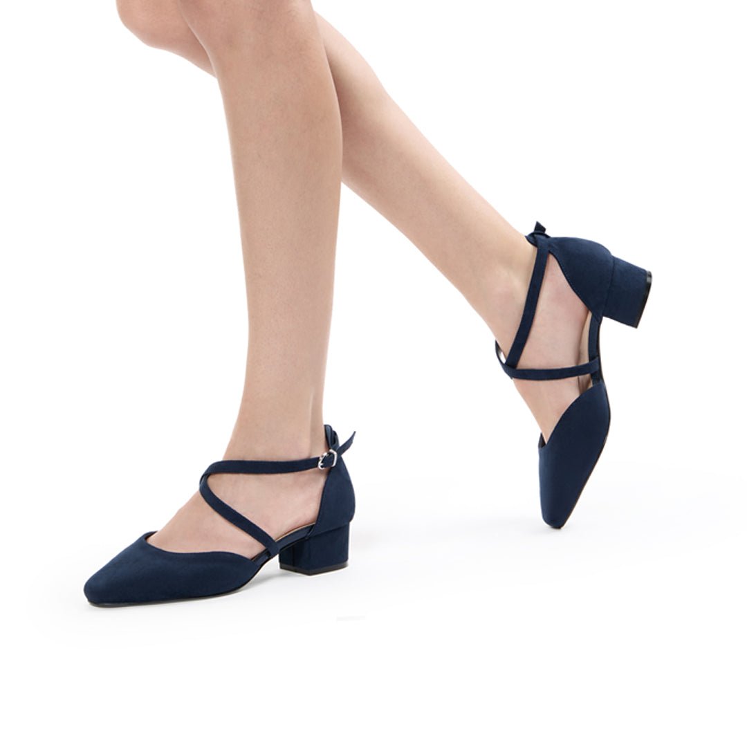 Geneva Extra Wide Fit Block Heel