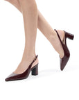 Giana Wide Fit Block Heel