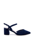 Wide Fit Navy Heels