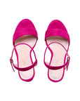 Fuchsia Heeled Sandals