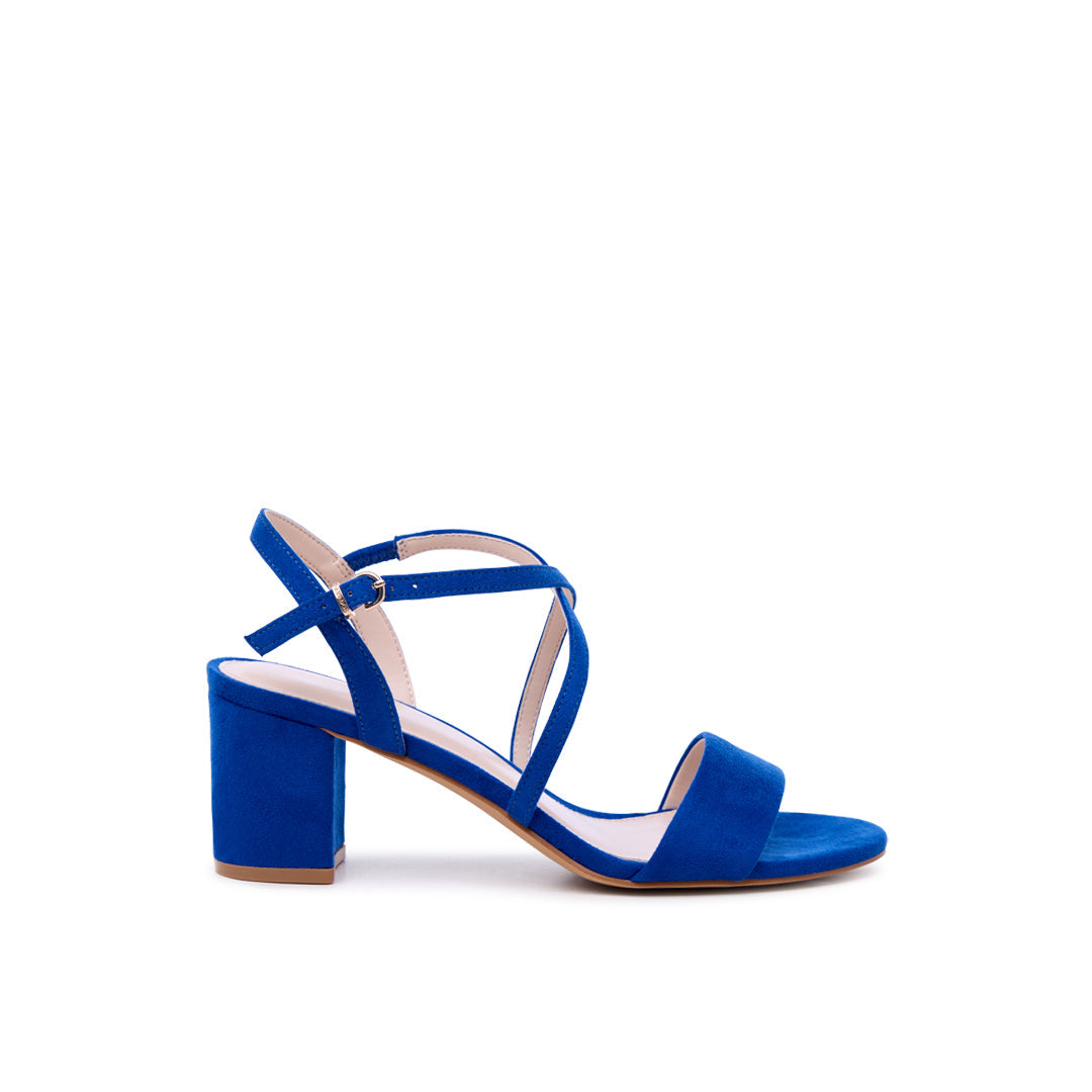 Royal Blue wide fit sandals