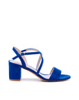 Royal Blue wide fit sandals