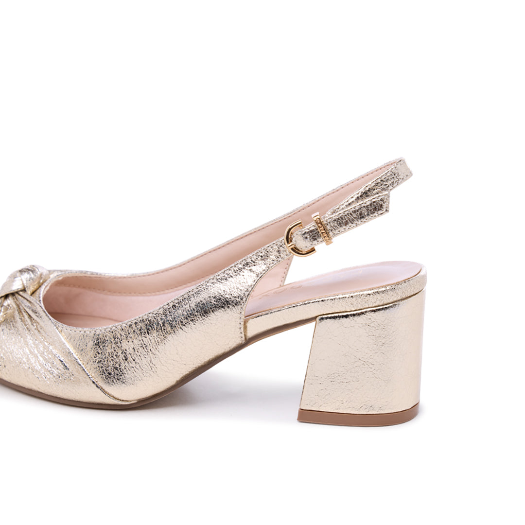 Ilene Block Heel Court Shoes