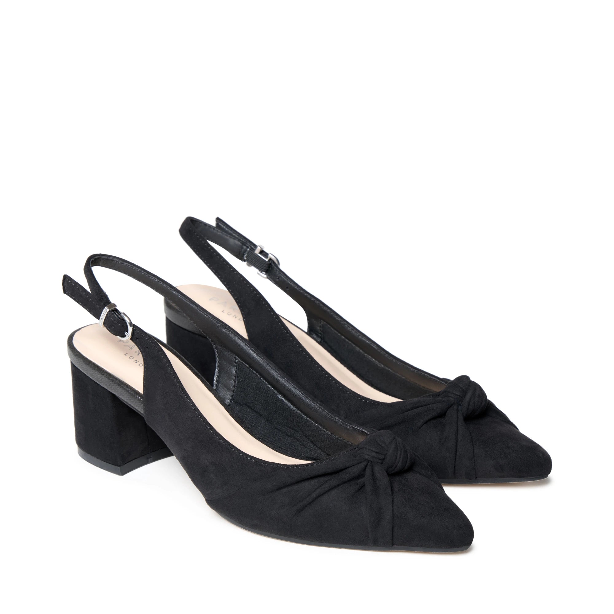 Ilene Block Heel Court Shoes