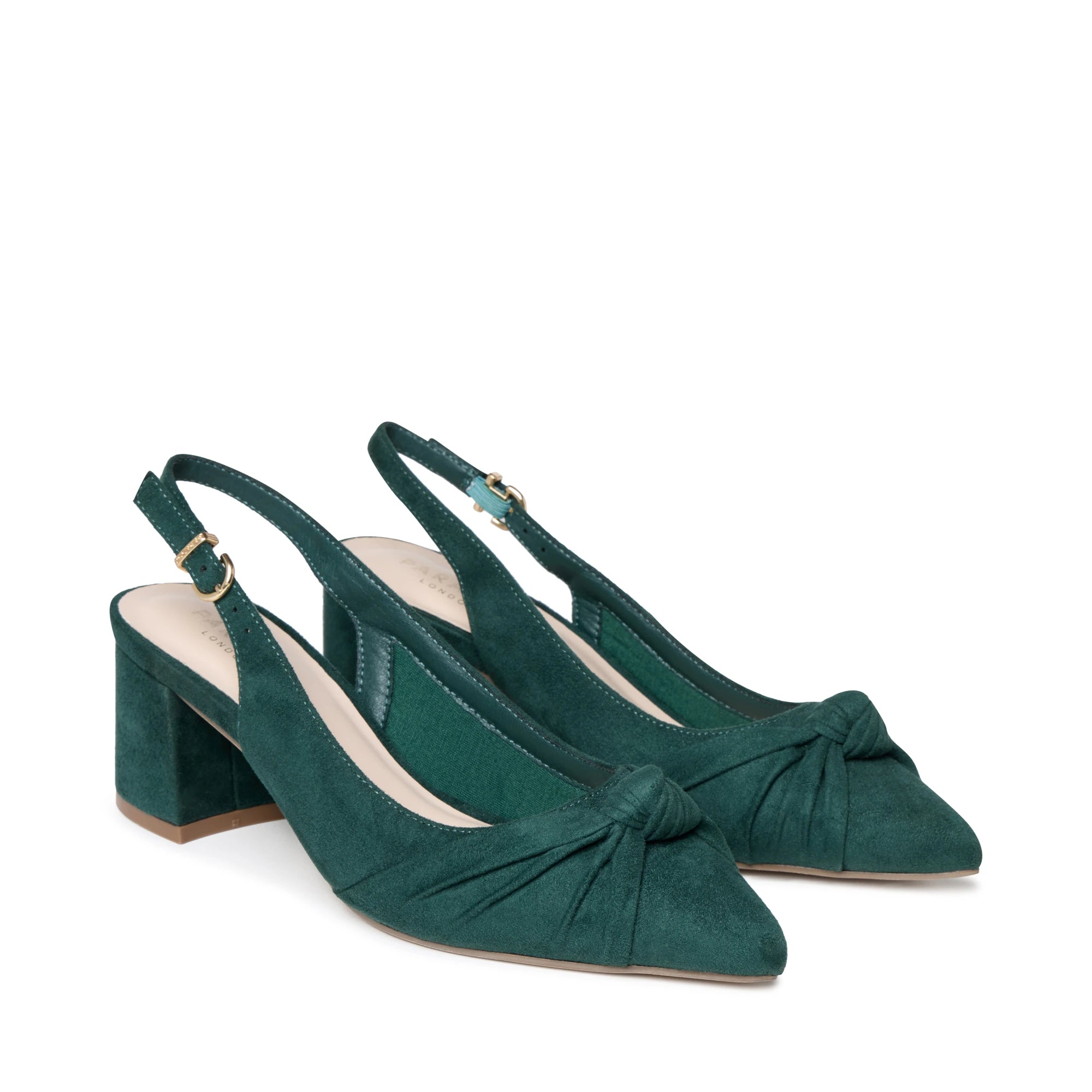 Ilene Block Heel Court Shoes