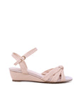 Nude Wedge Sandals