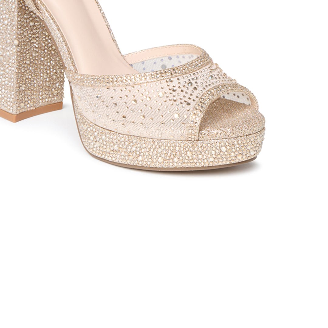 Lysandra Embellished Platform Sandals