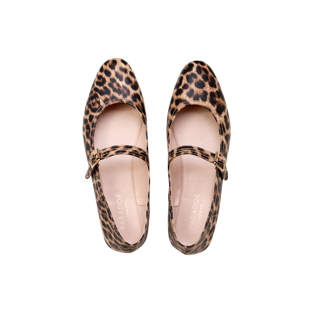Parisienne Mary Jane Flats