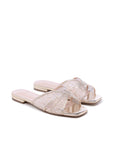 Soleil Wide Fit Diamante Sandals