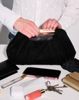 Oaklee Ruched Clutch Bag