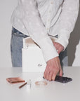Dorothea Satin Clutch Bag