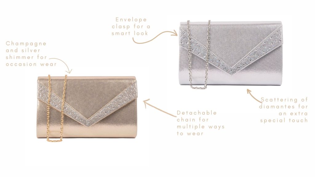 Devora, Shimmer, Champagne, Silver
